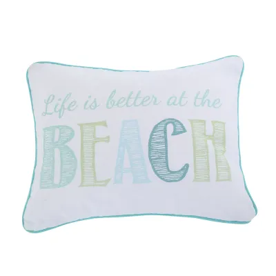 Del Ray Life is Better Pillow