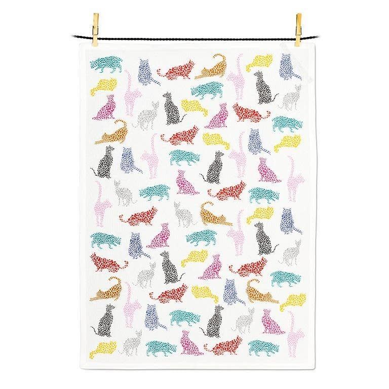 Speckle Cats Tea Towel