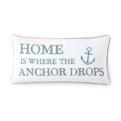 Home is Where the Anchor Drops Pillow