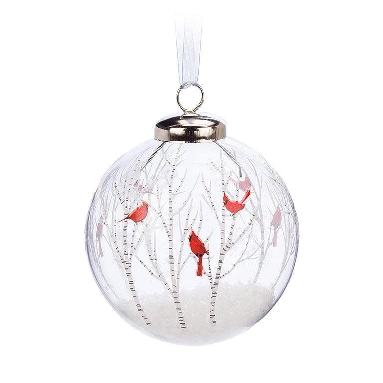 Cardinal in Trees Ornament