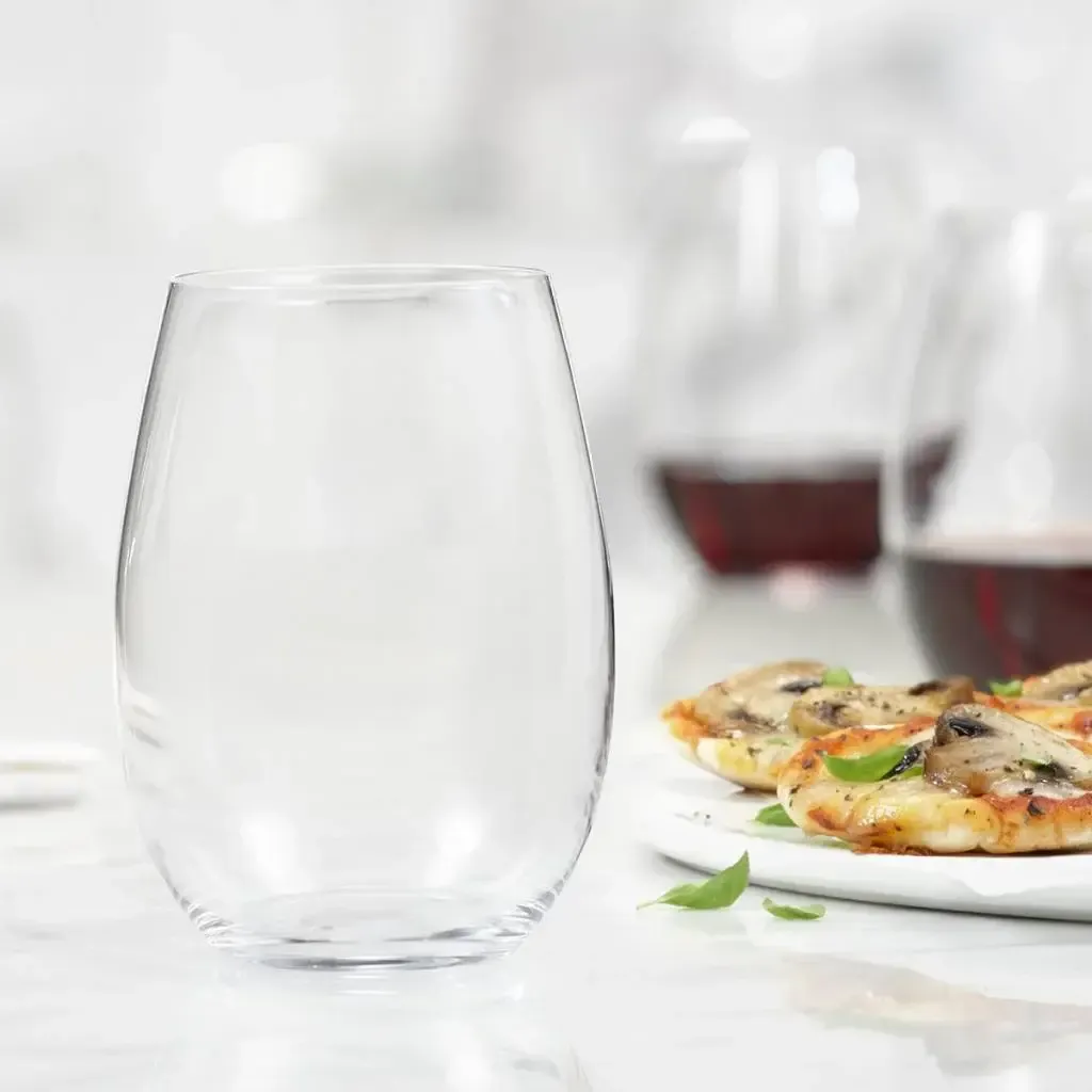 Splendido Stemless Wine Glasses Set