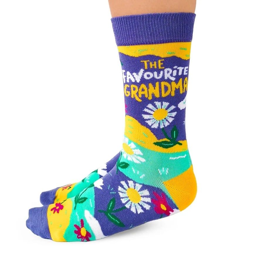 Favourite Grandma Socks Small