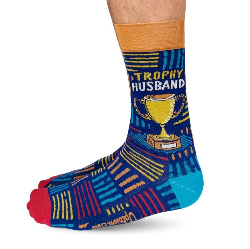 Trophy Husband Socks Large