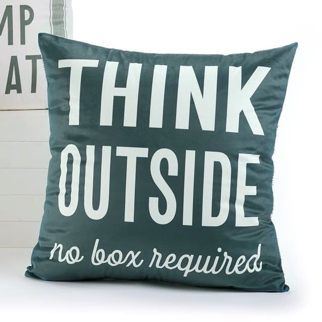 Think Outside Pillow