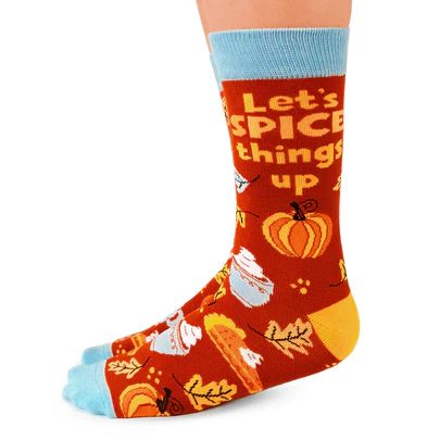 Pumpkin Spice Socks Small