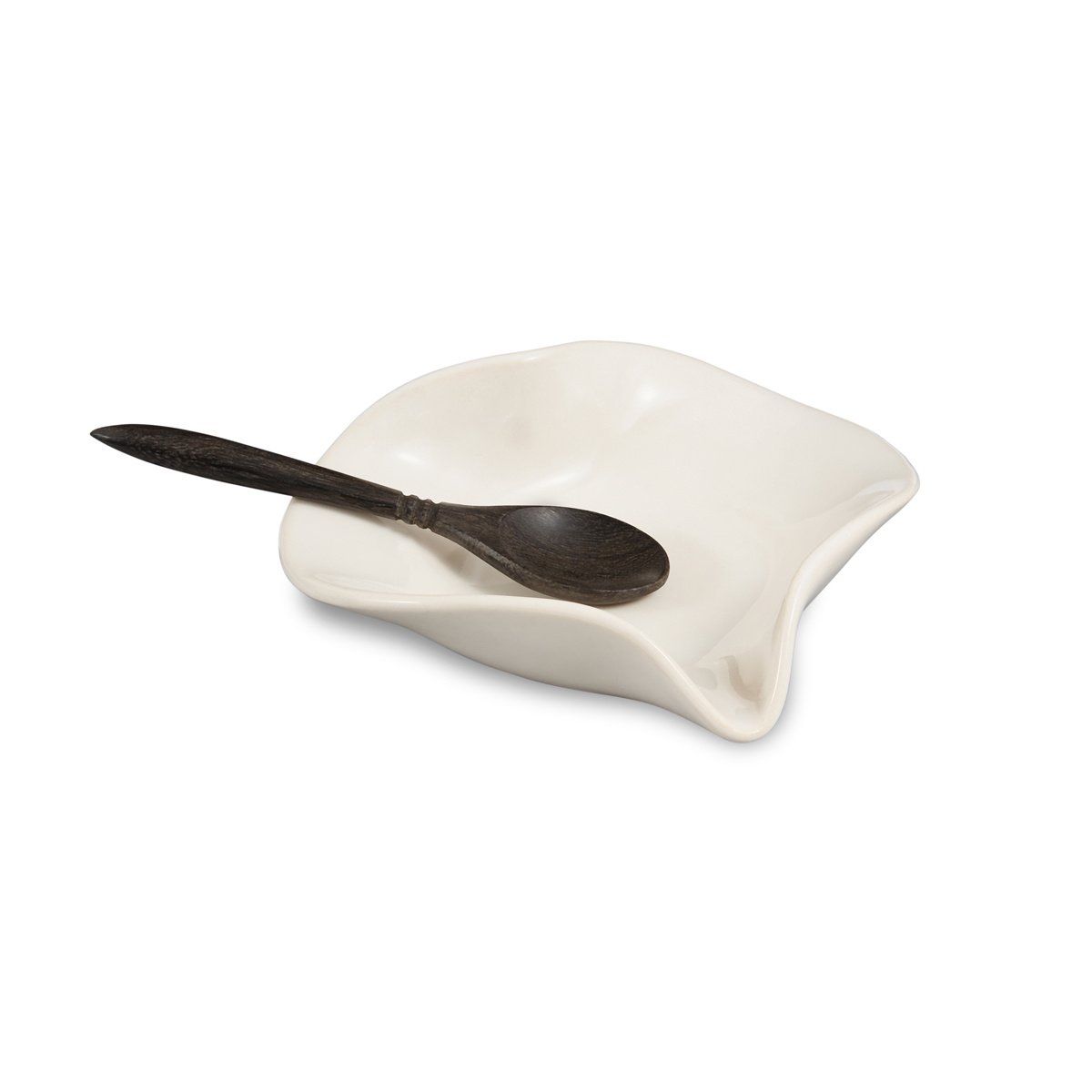 Heart Dish, Color: White