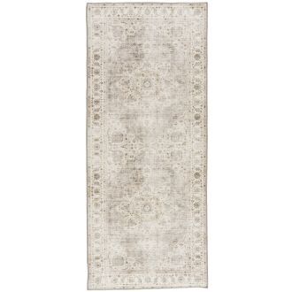 Joy Vintage - Beige Ivory Washable Rug, Size: 2&#39; 6&quot; x 6&#39;
