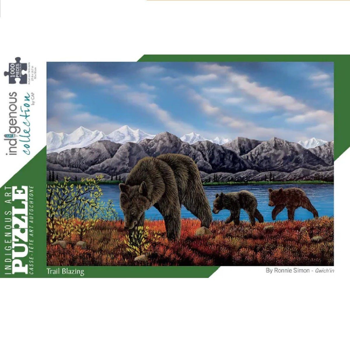 Indigenous Puzzle - 1000 PC , Style: Trail Blazing