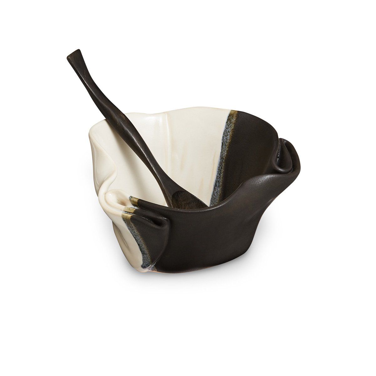 Guacamole Bowl , Color: Black and White