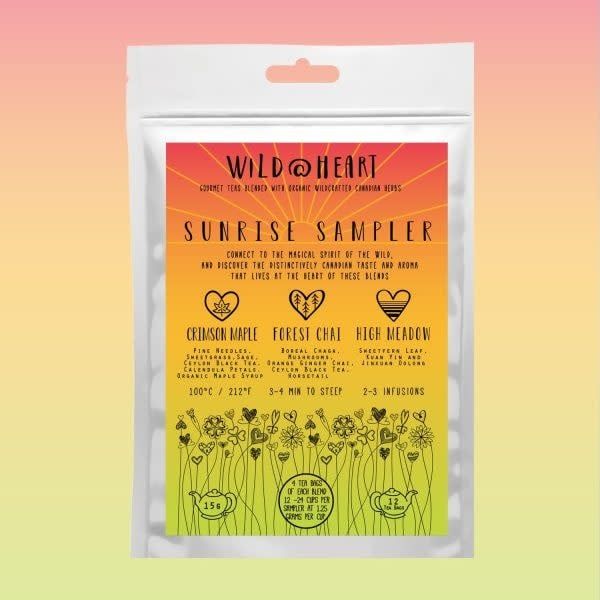 Sunrise Sampler Tea, Style: 16 bags