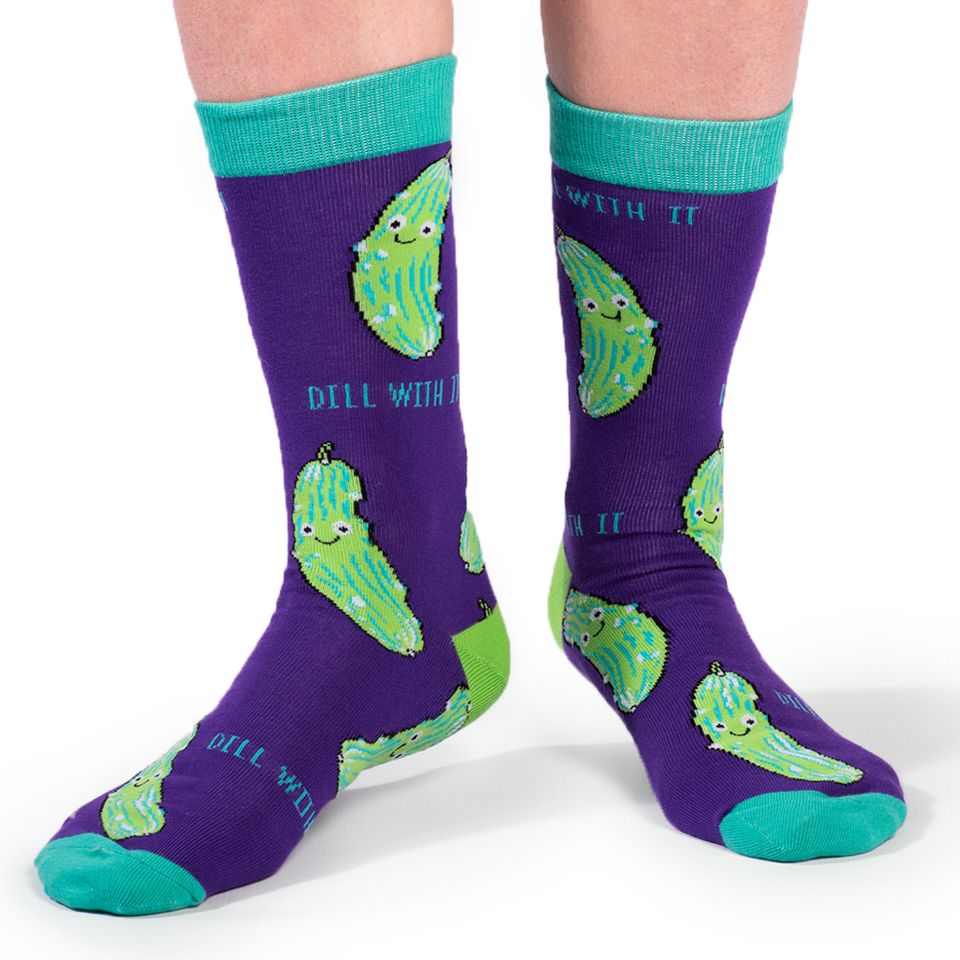 In a Pickle Socks, Size: Small