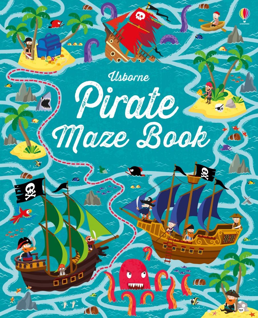Usborne Maze Book Pirate
