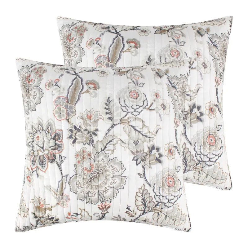 Ophelia Blush Euro Sham  set of 2