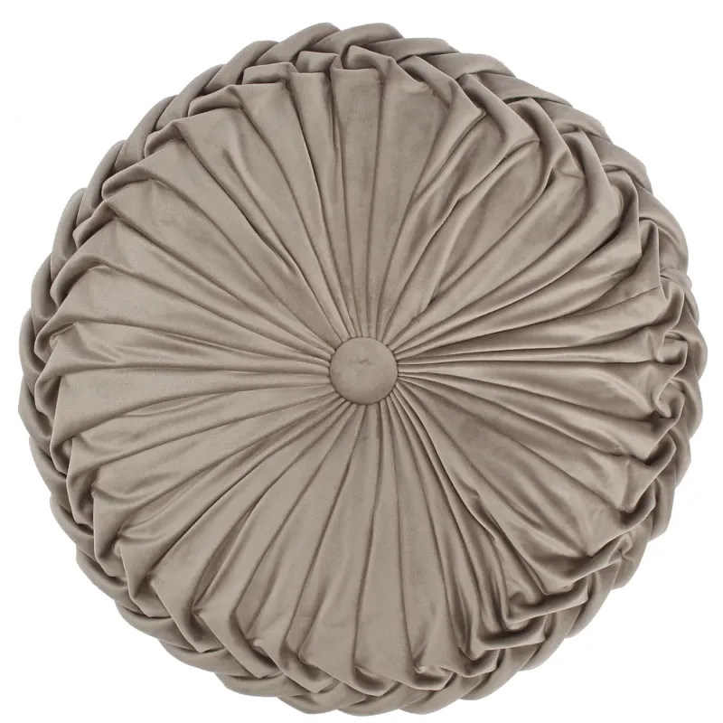 Pisa Round Taupe Pillow