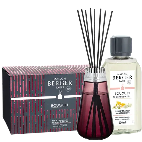 Amphora Reed Diffuser Gift Set Raspberry with Orange Blossom