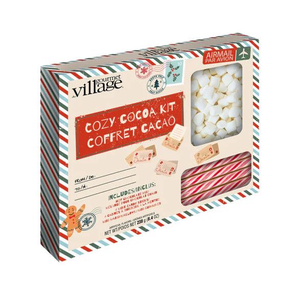 Cozy Cocoa Hot Chocolate Kit, Style: Festive