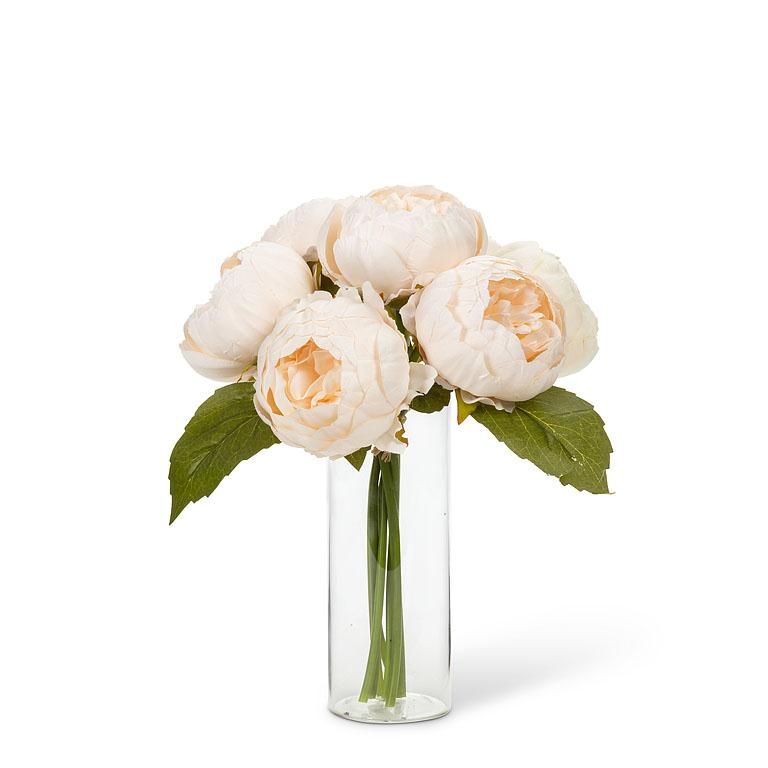 Full Peony Bouquet, Color: Ivory