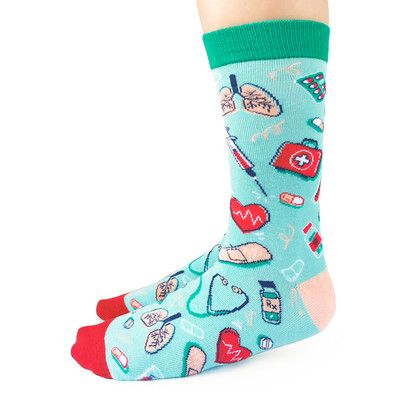 Health Care Hero Socks, Size: Small