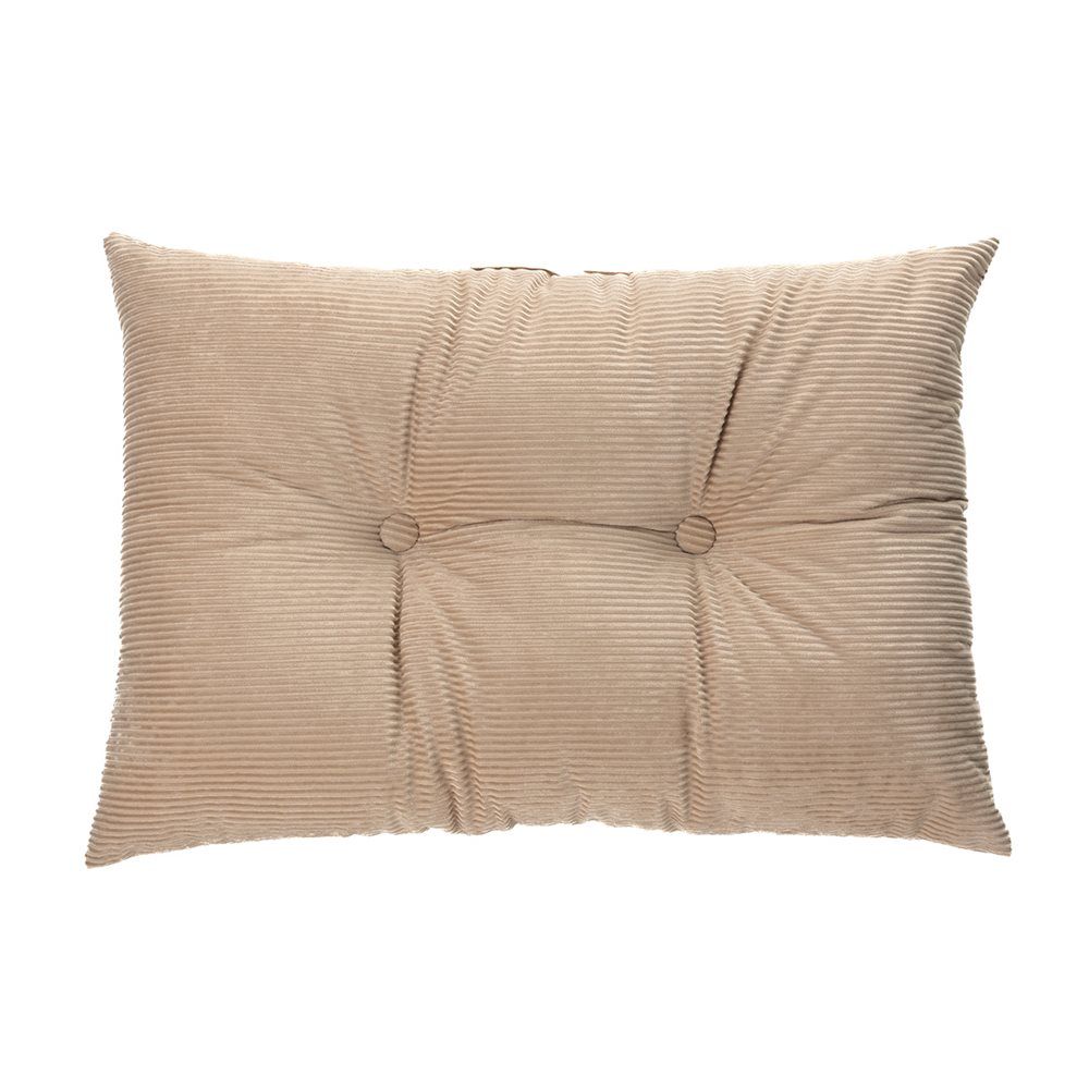 Corduroy Oblong Decorative Pillow, Color: Taupe