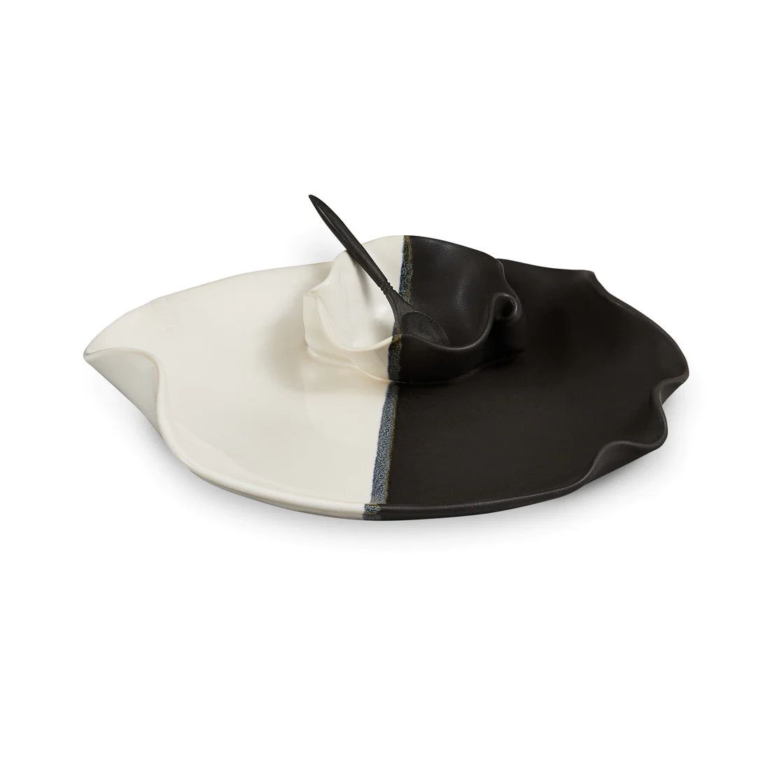 Small Dip Set, Color: Black and White