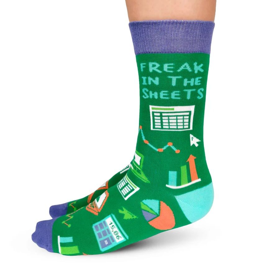 Freak in the Sheets Socks, Size: Small