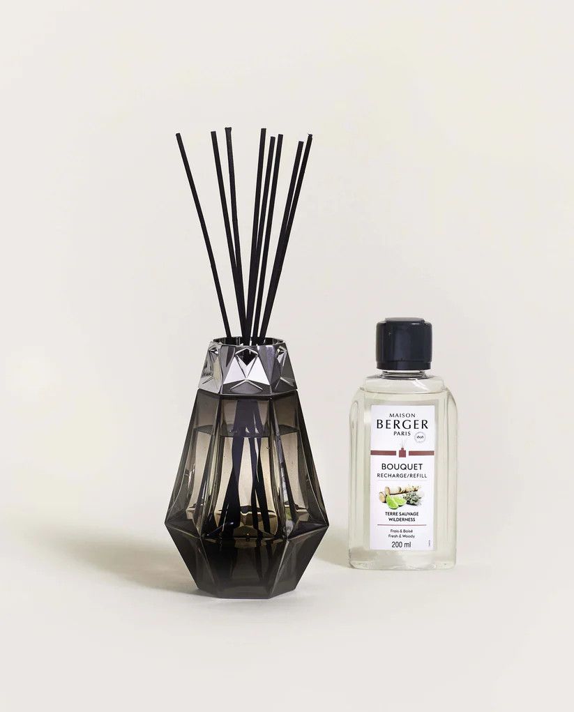 Prisme Reed Diffuser, Color: Black with Wilderness