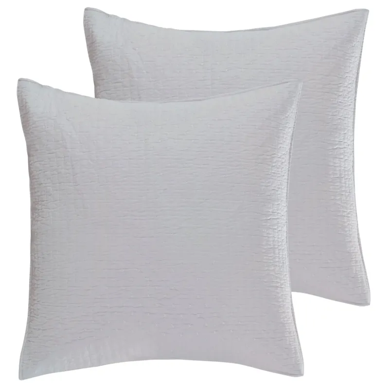 Cross-Stitch Euro Sham Set of 2