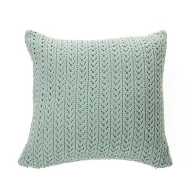 Naja Knit Euro Throw Pillow