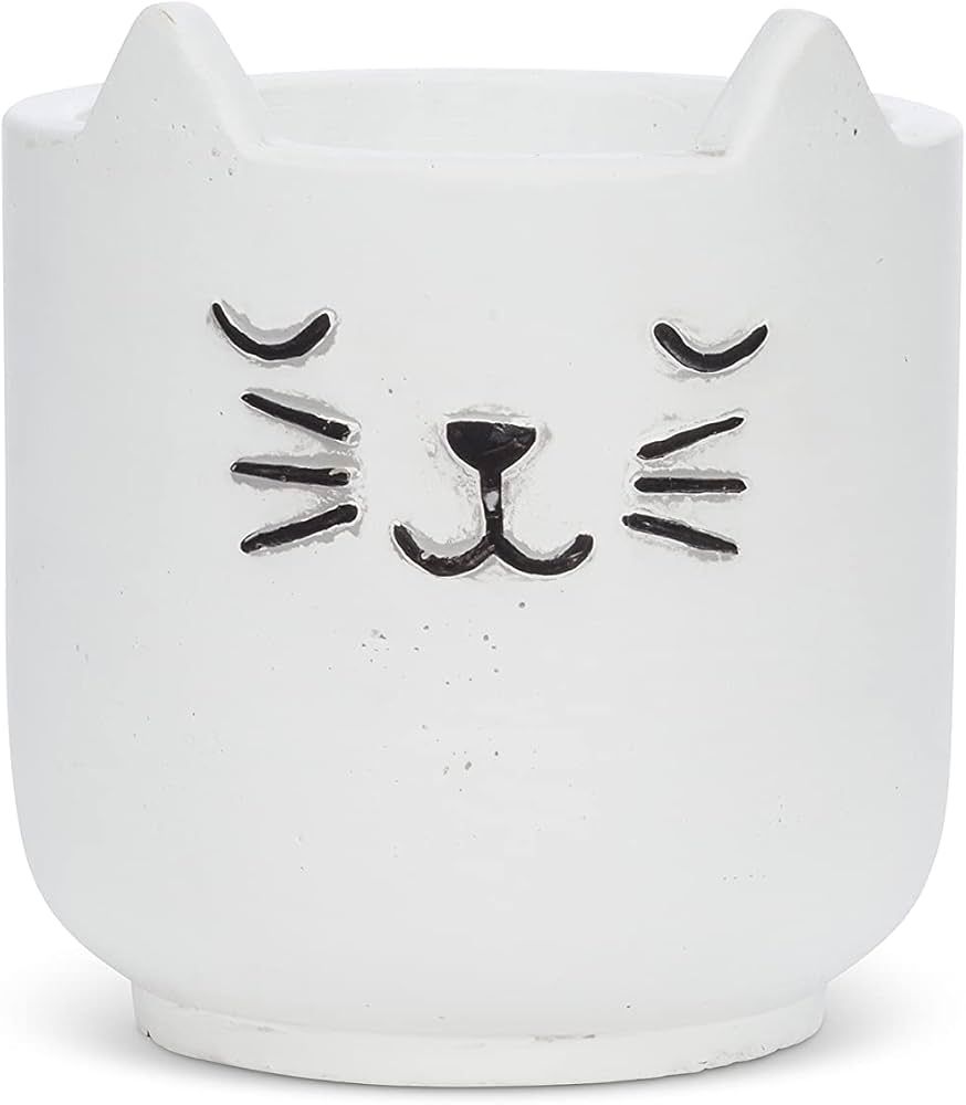 Small Sleepy Cat Planter