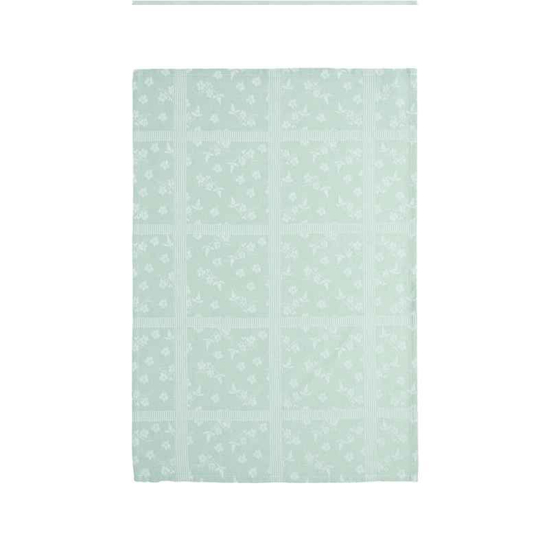 Kitchen Towel Sage Flowers