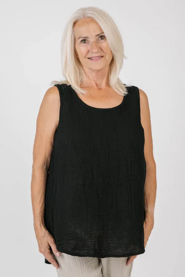 Katy Tank Top Black