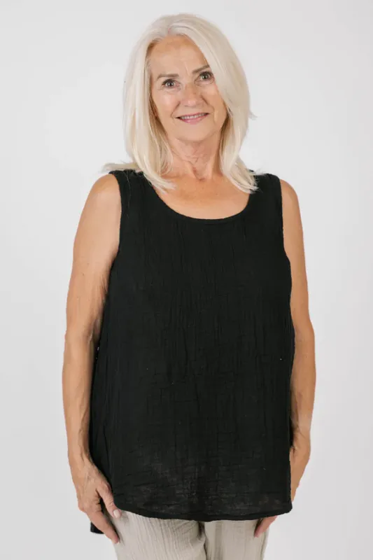 Katy Tank Top Black
