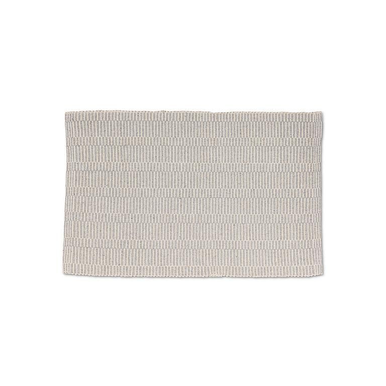Short Stripe Woven Mat