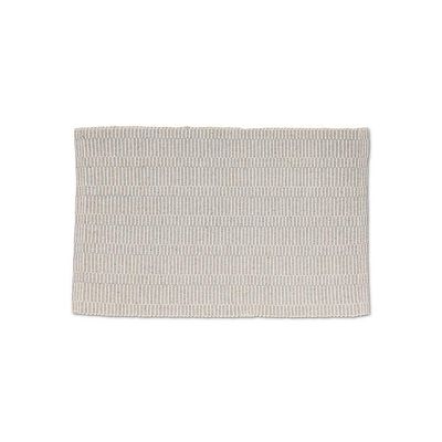 Short Stripe Woven Mat