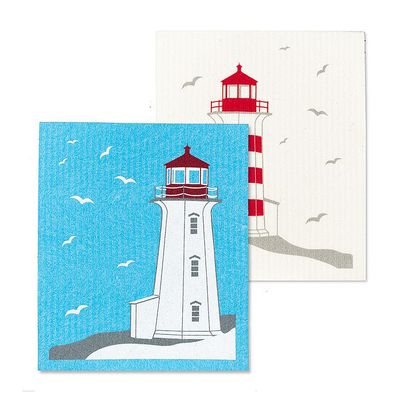 Lighthouse Dishcloth