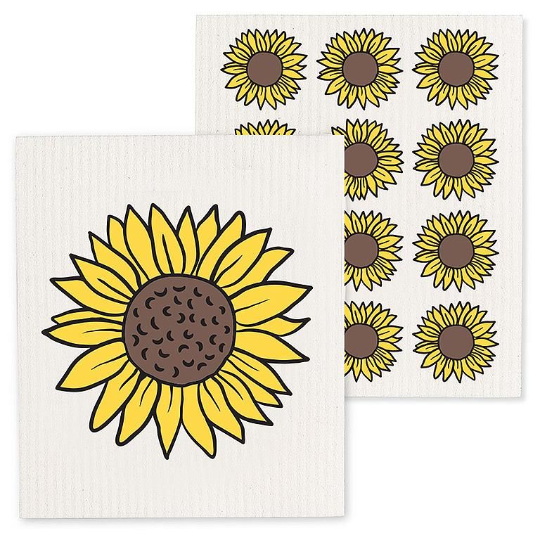 Sunflower Dishcloth