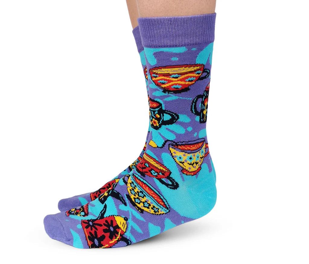 Tea Time Socks Small