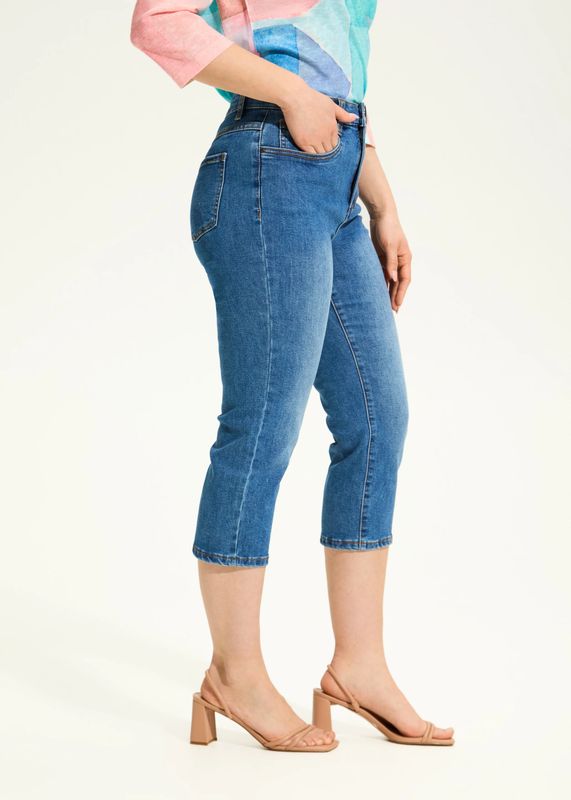 Suzanne Capri Medium Wash