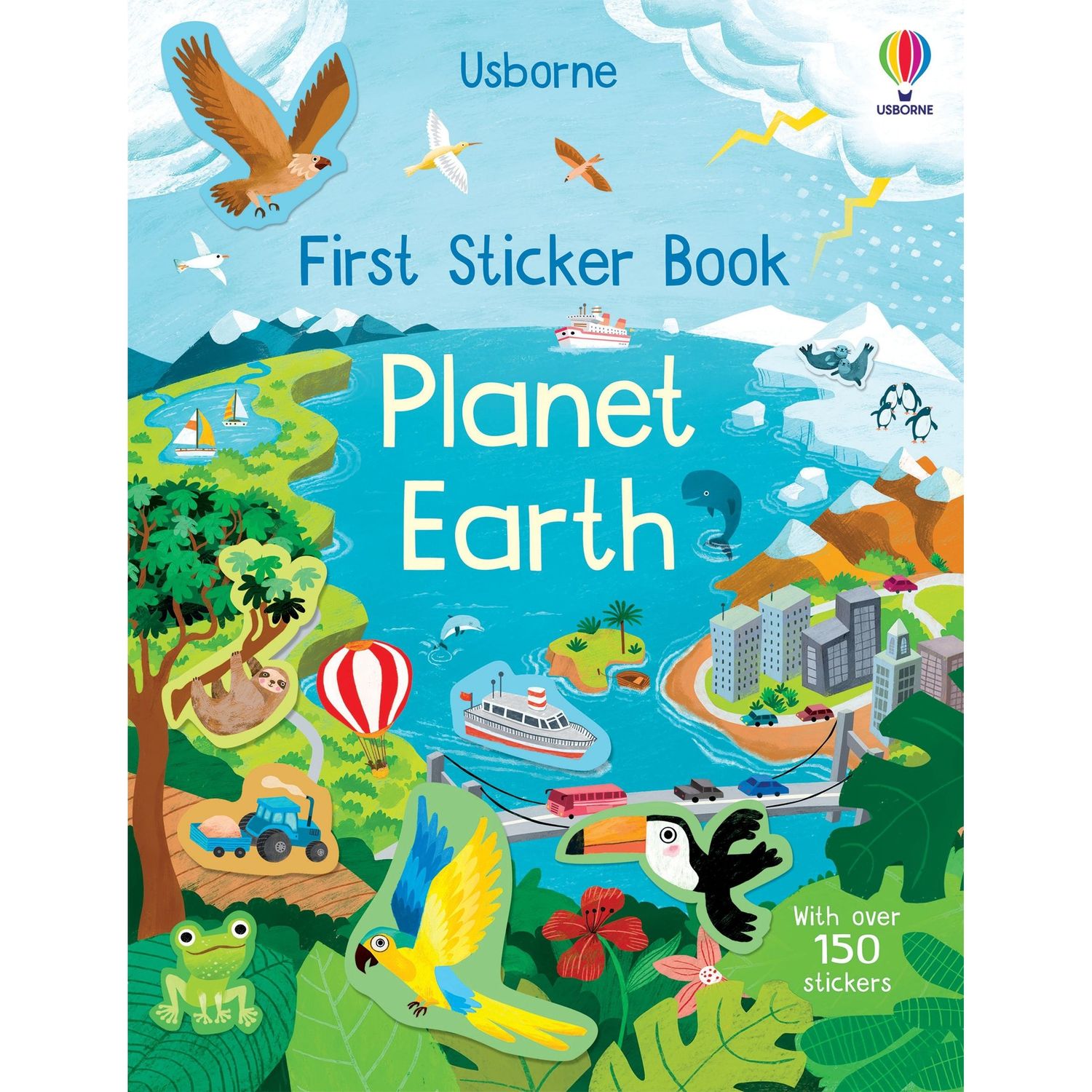 Usborne First Sticker Book, Style: Planet Earth