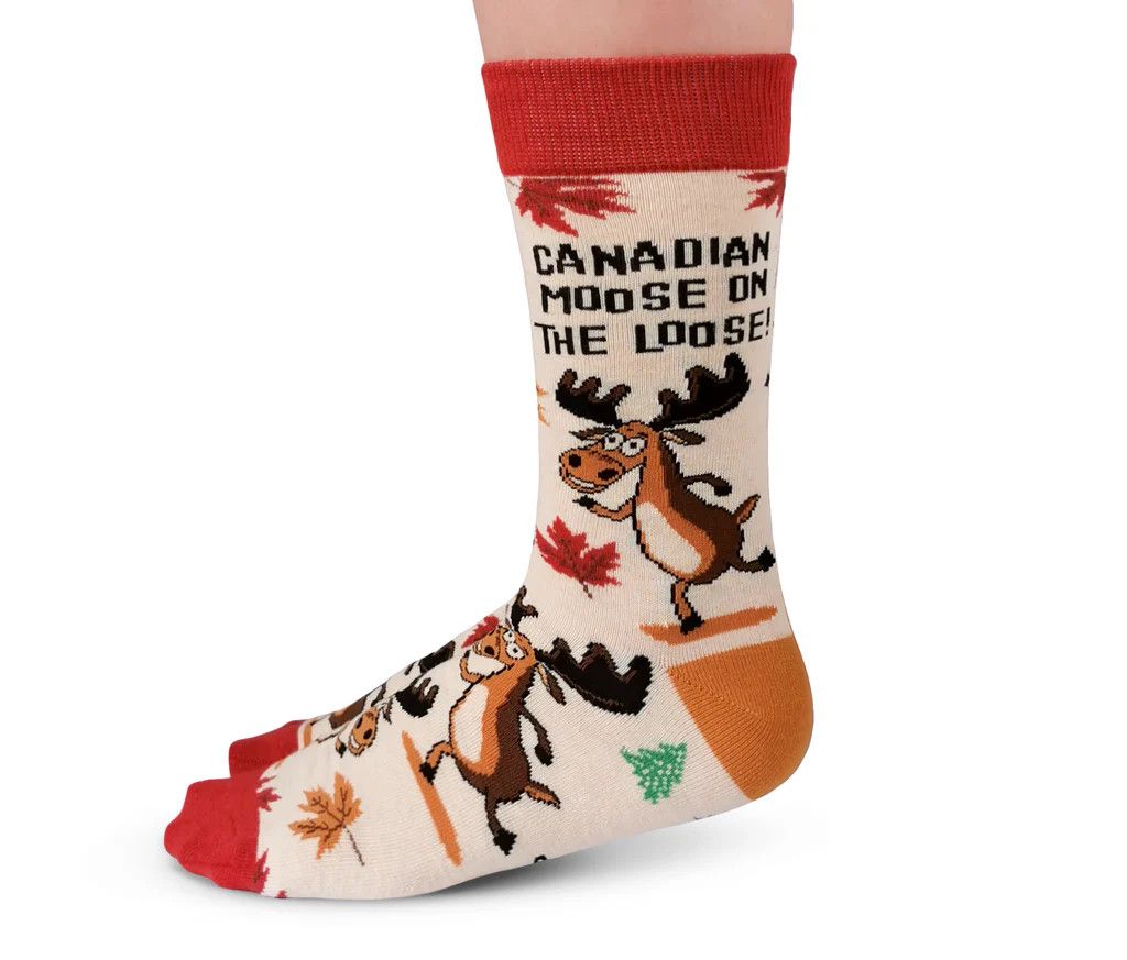 Canadian Moose Socks, Size: Small