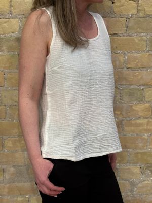 Katy Tank Top White