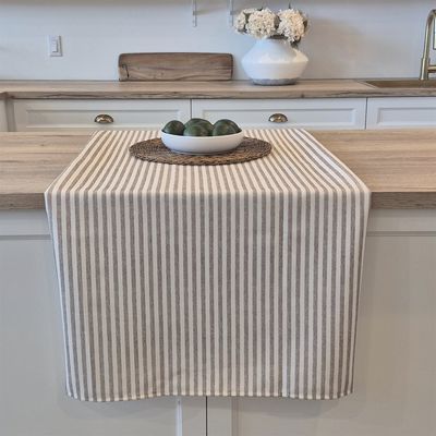 Seacoast Taupe Tablecloth