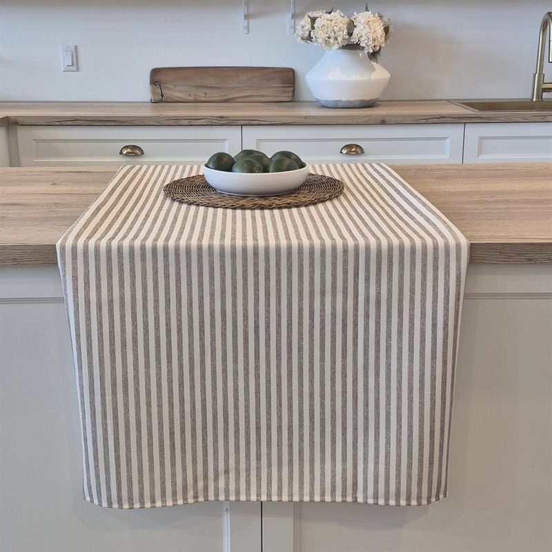 Seacoast Taupe Tablecloth