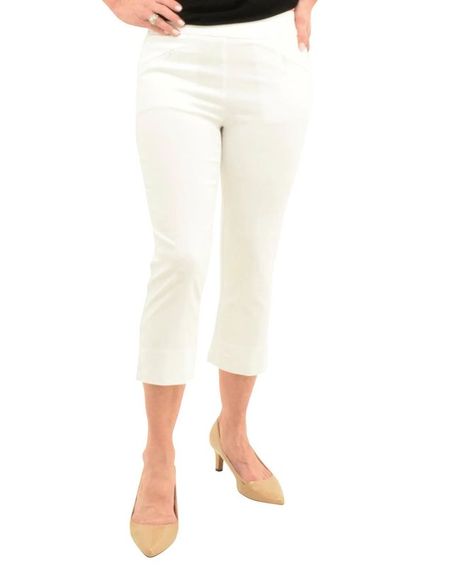 Pull On Capri White