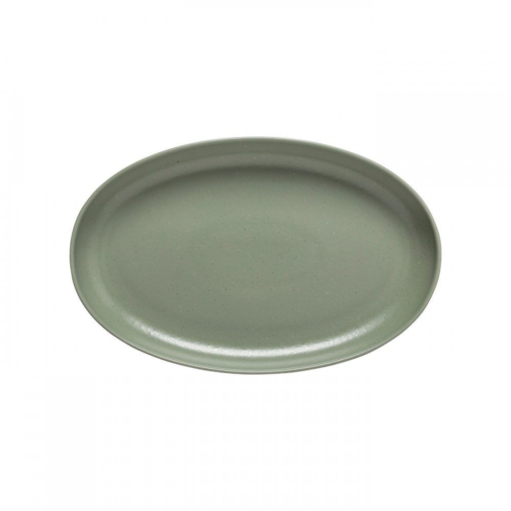 Pacifica Medium Oval Platter, Color: Artichoke