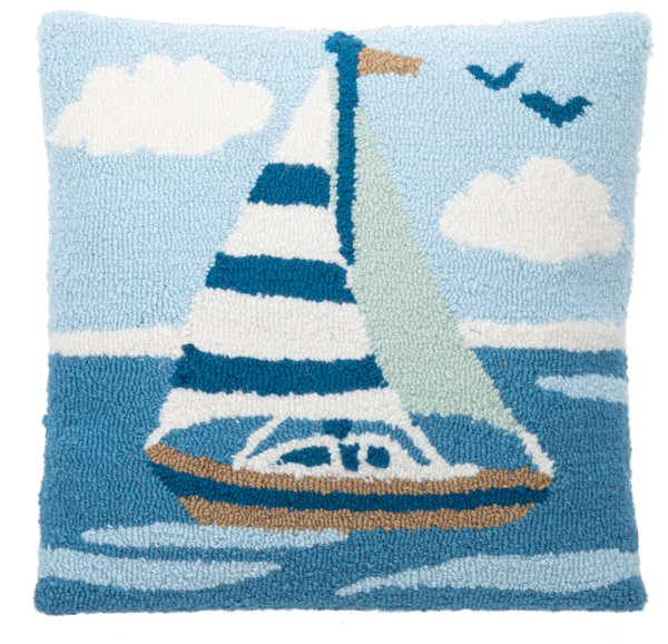Sailboat Pillow