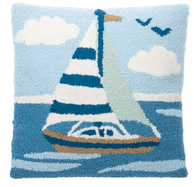 Sailboat Pillow