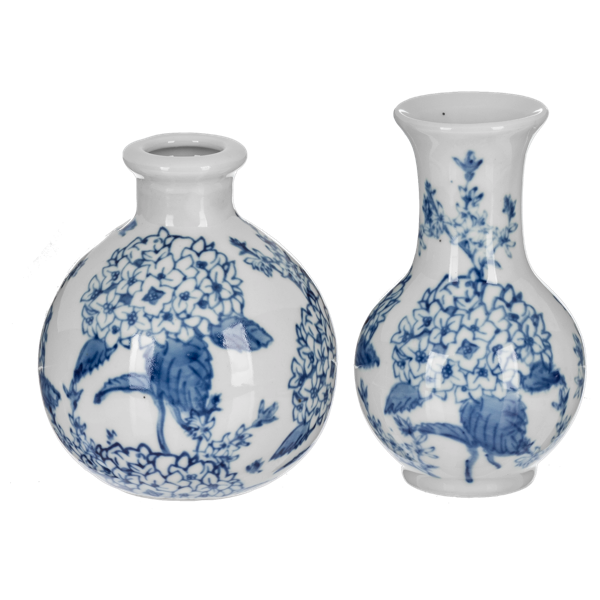 Blue Hydrangea Vase