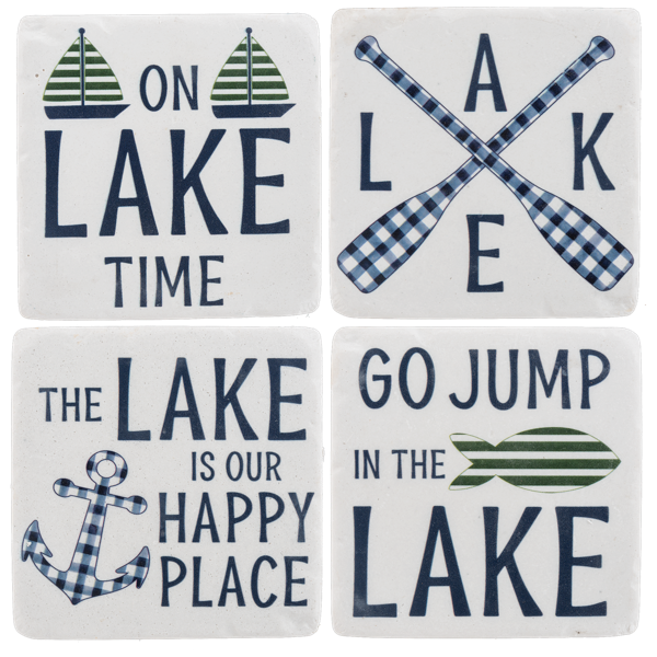Lake Coaster set of 4