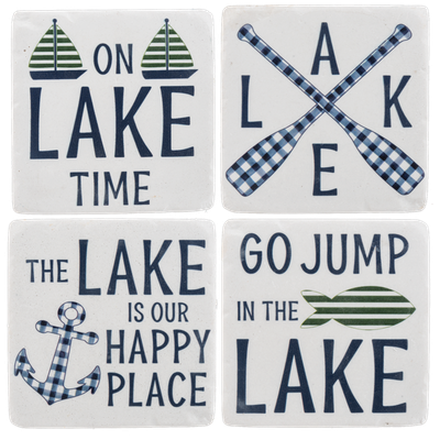 Lake Coaster set of 4